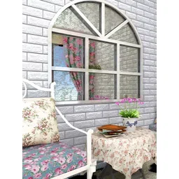 INDIAN ROYALS Grey Wall Printed Self-Adhesive & Durable Wall Sticker-picture-37