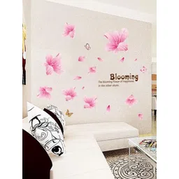 indian royals Jaamso Royals White & Pink Printed Waterproof Wallpaper-picture-30