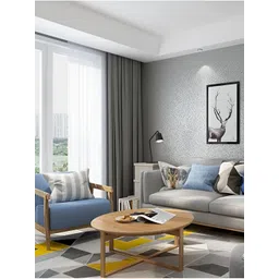 INDIAN ROYALS Silver Embossed Self-Adhesive & Durable Wall Sticker-picture-18