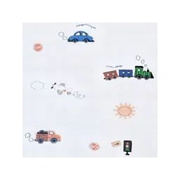 INDIAN ROYALS White & Blue Printed Self-Adhesive & Durable Wall Sticker-picture-37