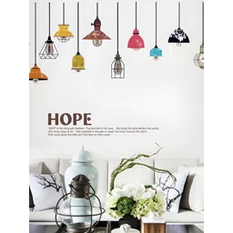 INDIAN ROYALS Yellow & Purple Printed Self-Adhesive & Durable Wall Sticker-picture-28