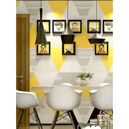 INDIAN ROYALS Yellow & White Printed Self-Adhesive Window Sticker-picture-35