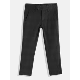 Indian Terrain Boys Checked Trousers-picture-20