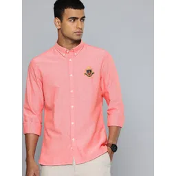 Indian Terrain Chiseled Skinny Fit Pure Cotton Casual Shirt-picture-34