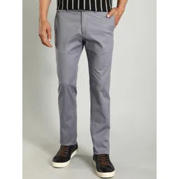 Indian Terrain Men Brooklyn Cotton Slim Fit Trouser-picture-41