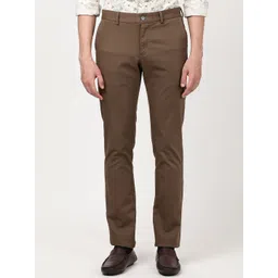 Indian Terrain Men Brooklyn Mid-Rise Slim Fit Trousers-picture-22