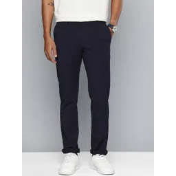 Indian Terrain Men Brooklyn Slim Fit Casual Chinos Trousers-picture-31