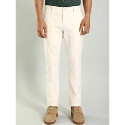 Indian Terrain Men Brooklyn Slim Fit Chinos Trousers-picture-34