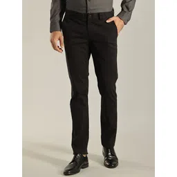 Indian Terrain Men Brooklyn Slim Fit Formal Trousers-picture-39