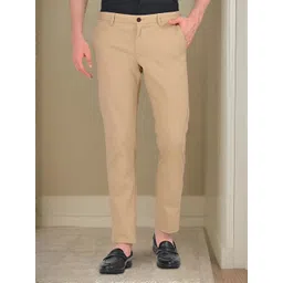 Indian Terrain Men Brooklyn Slim Fit Mid-Rise Chinos Trousers-picture-26