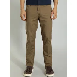Indian Terrain Men Brooklyn Slim Fit Mid-Rise Trousers-picture-32