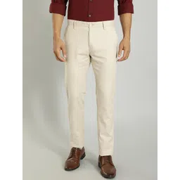 Indian Terrain Men Brooklyn Slim Fit Trousers-picture-13