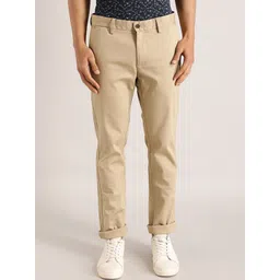 Indian Terrain Men Brooklyn Slim Fit Trousers-picture-38