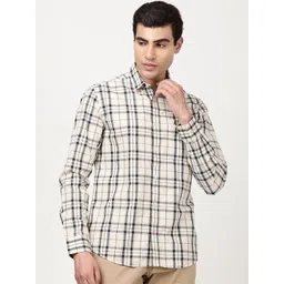 Indian Terrain Men Classic Slim Fit Checked Shirt-picture-12