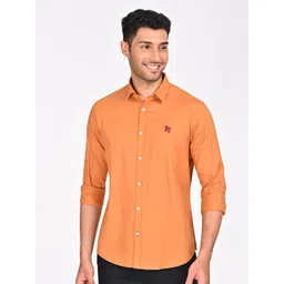 Indian Terrain Men Classic Slim Fit Opaque Casual Shirt-picture-33