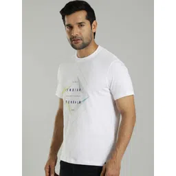Indian Terrain Men Graphic Printed T-shirt image 4