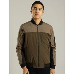 Indian Terrain Men Insulator Longline Outdoor Bomber Jacket-picture-17