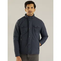Indian Terrain Men Insulator Longline Outdoor Bomber Jacket-picture-18
