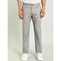 Indian Terrain Men Kansas Mid-Rise Regular Trousers-picture-24