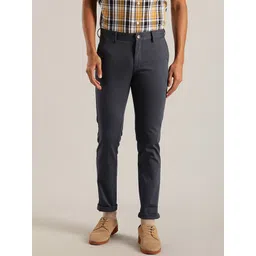 Indian Terrain Men Mid-Rise Brooklyn Slim Fit Trousers-picture-19