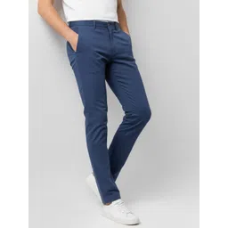 Indian Terrain Men Slim Fit Mid-Rise Chinos Trousers-picture-34