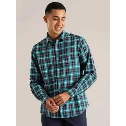 Indian Terrain Multi Slim Fit Checked Shirt-picture-33