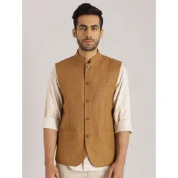indian terrain Solid Men Waistcoat-picture-11