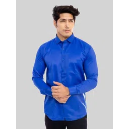 INDIAN THREADS Slim Fit Long Sleeves Cotton Casual Shirt-picture-17