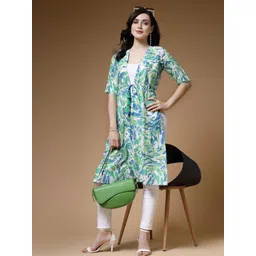 Indibelle Floral Printed Cotton Tie-Up Shrug-picture-10