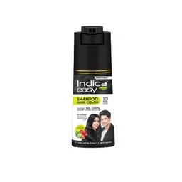 INDICA Easy Do-It-Yourself Hair Color Shampoo Pump Pack - Natural Black 1 - 180 ml-picture-25