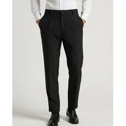 indiclub Men Slim Fit Flat-Front Chinos-picture-17