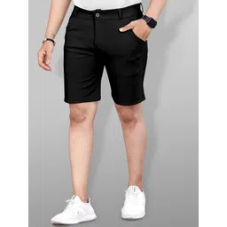 INDICLUB Men Striped Running Shorts-picture-19