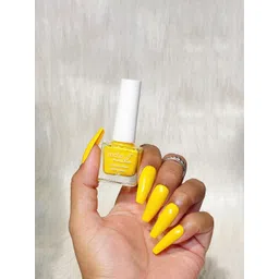 Indie Nails Yellow Shade Nail Polish image 1