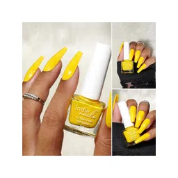 Indie Nails Yellow Shade Nail Polish image 3