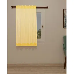 indie picks Banarasi Chanderi Back Loop Window Curtain-picture-14