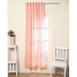 indie picks Hand-Dyed Handblock Print Cotton Door Curtain-picture-19
