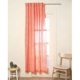 indie picks Hand-Dyed Handblock Print Cotton Door Curtain-picture-42