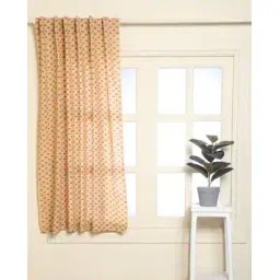 indie picks Hand Dyed Handblock Print Cotton Window Curtain-picture-29