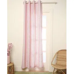 indie picks Preshrunk South Cotton Striped Door Curtain-picture-51