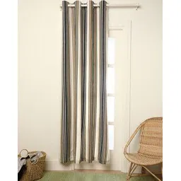 indie picks Preshrunk South Cotton Striped Door Curtain-picture-23