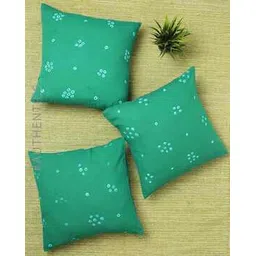 indie picks Set of 3 Handblock Print Cushion Covers 16" x 16"-picture-20