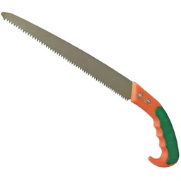 Inditrust New saw cutter tree cutting saw wood cutting saw Tree cutter tools Prune Saw Cut Professional Pruning Saw 12 inch Curved Blade Chromium Steel 3 Edge Sharpen Teeth (1 Pcs) image 1