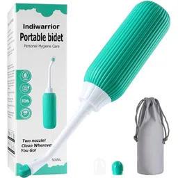 indiwarrior 500ML Plastic Retractable Handheld Water Spray Portable Bidet with Travel Bag Bidet Nozzle-picture-17