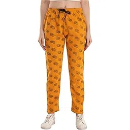 indiweaves IndiWeavesWomen's Fleece Warm Printed Lower Track Pants for Winters-picture-10