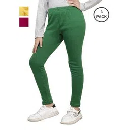 indiweaves Pack of 3 Leggings with Elasticated Waist-picture-20