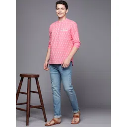 Indo Era Men Geometric Printed Kurta-picture-35