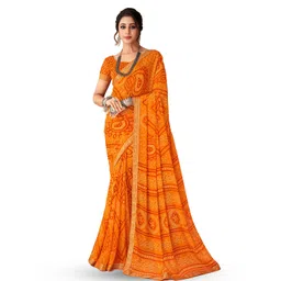 INDONIQ Bandhani Saree-picture-18