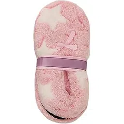 Indoor Winter Velvet Slipper Plush Lined Soft Footwear Anti Slip Design for Home (Free Size)-picture-34