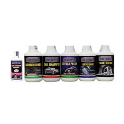 Indopower Ff716 Car Wax Polish, Dashboard Shiner, Tyre Shiner, Leather Shiner, Car Shampoo, Scratch Remover Kit, AHh718-picture-12