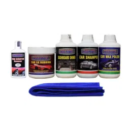 Indopower Ff756 Dashboard Shiner, Car 5X Rubbing Polish, Car Wax Polish, Car Shampoo, Scratch Remover, Car Cloth Kit, AHh758-picture-13